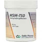 Deba Pharma MSM 750 mg 120 St Capsules