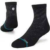 Stance Performance Run Light Quarter Socks Zwart || Maat: 35-37
