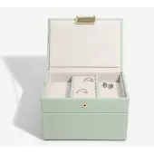 SmartaSaker mini SAGE GREEN - Sieradendoos - Juwelendoos - Sieradenhouder - Sieraden Organizer - 2-set