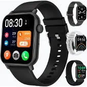 Siltcon Smartwatch Heren & Dames Pro - Zwart