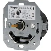 Kopp 842800187 Dimmer Inzetstuk 1 stuks Athenis Aluminium 1 stuk(s)