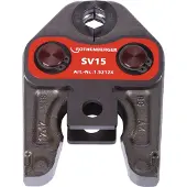 Rothenberger Werkstukklem | 32-34 kN nominale wijdte 42 mm | metaal/non-ferrometaal voor | ROMAX 4000, ROMAX 3000 AC, ROMAX AC ECO | 1 stuk - 015217X 015217X