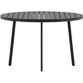 Venture Home Giardini tuintafel Ø120cm zwart.