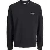 Jack & Jones Sweatshirt 'JJEARCHIVE' zwart / wit