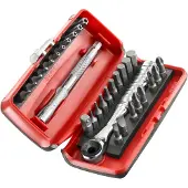 Facom Set ratelsetsleutels R.PE + bitset R.PEJ31PB