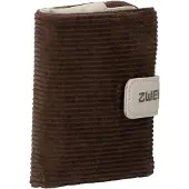Zwei Portemonnee 'MADEMOISELLE.M MW5' beige / kastanjebruin