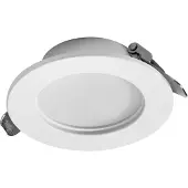 Osram Essential LED inbouwspots, IP44, dimbaar, 97mm, 4,5W, metaal, set van 3, badkamerinbouwspots, 240lm, warmwit, 3000K