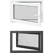 vidaXL Kipp- en draaikraam voor de kelder, model RISOR, 90 x 50 cm