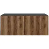 MargaretHadas24 Margaret Hadas24 TV-kast Noe, tv-meubel, tv-kast, 100 cm, hangend, modern design, woonkamer, wandmontage, zwarte tv-meubels, Catania