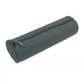 AWR Hoogwaardige School Etui / Werk Etui | Pennenzak / Pennenhouder | Schoolspullen | 1-Vaks - Zwart