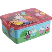 P:OS Peppa Pig lunchbox in twee delen