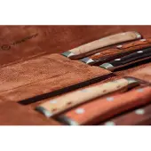 Wüsthof Ikon 1060560601, 6-delige steakmesset lederen etui