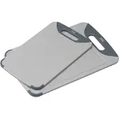 Silit 2142304555 2-delige snijplankset, grijs