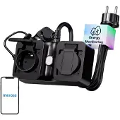 Meross MOP320MA-EU, slimme stekkerdoos met WiFi, voor buitengebruik, IP44 (Matter)