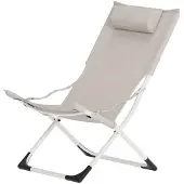 Svea - Antwan tuin ligbed - beige frame/beige kussen