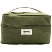 HINDBAG toilettas Gaspard groen - biologisch katoen - GOTS - Groen