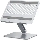 UGREEN - Laptop Standaard - Tablet Houder - Verstelbaar - 13 tot 17.3 inch - Aluminium - Zilver