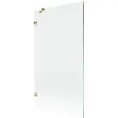 Mexen Lunar douchewand 1-delige 100 x 150 , transparant, goud - 897-100-000-50-00
