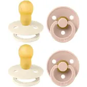 BIBS Fopspeen Ivory/Blush Duo 18m+ 2x2 St Fopspeen