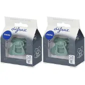 Difrax Fopspeen Natural Sage 12 Maanden+ 2x1 St Fopspeen