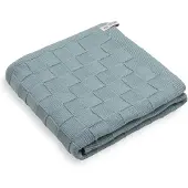 Knit Factory Badhanddoek Ivy - Stone Green - 70x140 cm