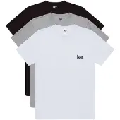 Lee - 3-pack - Zwart/Grijs/Wit