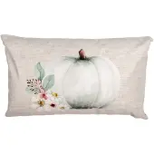 Clayre & Eef Sierkussen Overig Beige Synthetisch Pompoen Herfst decoratie