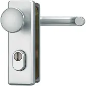 ABUS Greepenset, KKZS700 F1 FS Veiligheidsbeslag FH deur WG, aluminium. (Deurset)