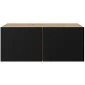 Margaret Hadas24 TV-kast Leo 1x100 cm (artisan + zwart)