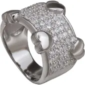 Orphelia Dames 925 Sterling Zilveren Ring - Zilver ZR-3605