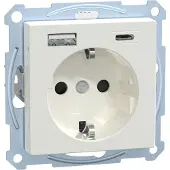 Merten MEG2367-0319 Wandcontactdoos Inzetstuk Meerdere kleuren 1 stuk(s)