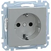 Merten MEG2300-0460 Wandcontactdoos System M Aluminium 1 stuk(s)