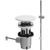 Laufen - Afsluitbare wastafelafvoer, wit H8981910000001
