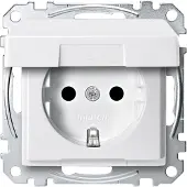 Merten MEG2310-0419 Wandcontactdoos System M Polair-wit 1 stuk(s)