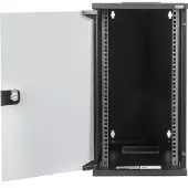 Digitus DN-10-12U-B 10inch-wandkast (b x h x d) 312 x 592 x 300 mm 12 HE Zwart (RAL 9005)