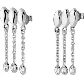 Orphelia Dames 925 Sterling Zilveren Oorbellen - Zilver ZO-5621