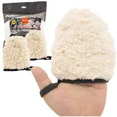 MaxShine Microfiber Finger Wheel Wash Mitt - 2 stuks