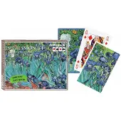 Piatnik Vincent van Gogh - Iris Impressionist Speelkaarten - Dubbeldek.
