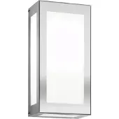 CMD LED-wandlamp buiten KINA, alu / grijs / zink, Roestvrij staal, Modern, LED wandlamp buiten