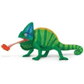 Safari Ltd. Verhulde Chameleon Figuur - Gedetailleerd 9.25" Model - Educatief Speelgoed voor Kinderen 3+