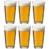 Cookinglife Bierglazen Vaasje / Amsterdammer 340 ml - 6 stuks