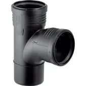 Geberit Vertriebs GmbH Geberit Silent-PP AbzweigMAX 87,5Grad, mit Muffen DN110/90