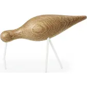 Normann Copenhagen Shorebird eikenhout-wit groot