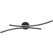 LINDBY Plafondlamp , Ravion, Zwart, Woonkamer, Aluminium, Modern