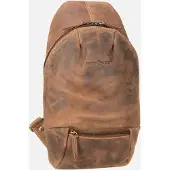 Green Burry Rugzak ' Vintage 1612A ' bruin