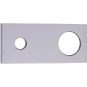 Hansa rozet volledig Chrome 5109 59913444 5109 volledig chroom