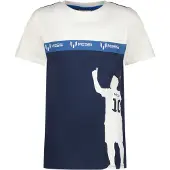 Vingino Silhoutte t-shirt Unisex Blauw 104