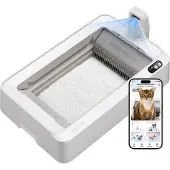 Petkit - Purobot Crystal Duo met camera - Automatische kattenbak - AI camera - Dierengezondheid