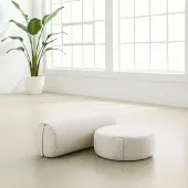 Yogistar Yoga-Set Ananda (Meditationskissen Dhyana + Yoga-Bolster Samtosha)