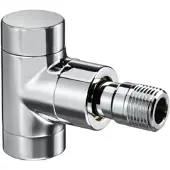 Oventrop OV HK schroefkoppeling Combi E hoek, DN 15, 1/2inch, PN 10 verchroomd, Verwarmingsaccessoires